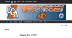 Desktop Screenshot of coastguardhockey.com